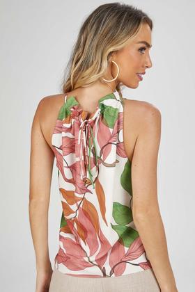 Imagem de Blusa PKS Frente Única Estampa Floral