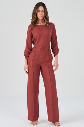 Imagem de Blusa PKS Manga Longa Terracota
