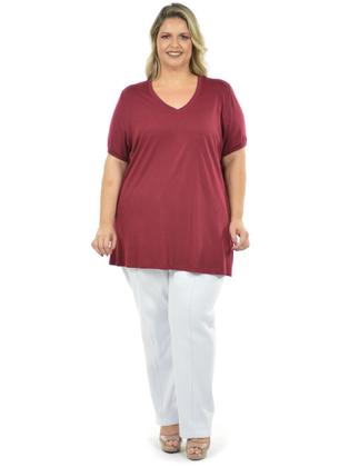 Imagem de Blusa plus size malha fria z