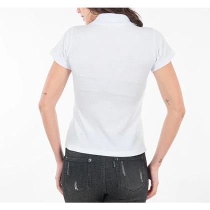 Imagem de Blusa polo básica algodão moda feminina