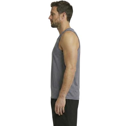 Imagem de Blusa Regata Adulto Maculina Dry Vekyo Fresca Regata Esportiva Masculina Camiseta Respirável Tamanho:GGCor:CinzaGênero