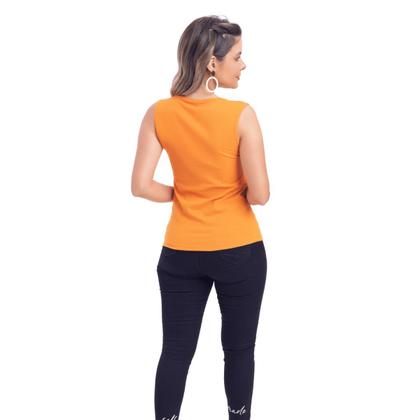 Imagem de Blusa Regata Alça Larga Várias Cores Lisa Ribana Casual