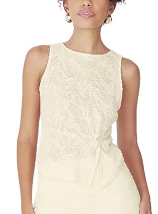 Imagem de Blusa Regata Enfim 1000133984 Feminina Renda Stretch T. P/GG