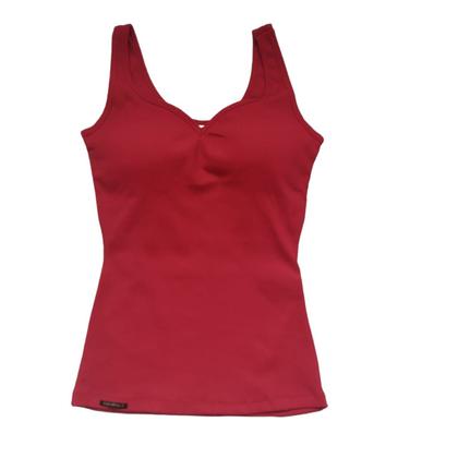 Imagem de Blusa regata malha canelada com bojo K2B