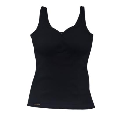 Imagem de Blusa regata malha canelada com bojo K2B