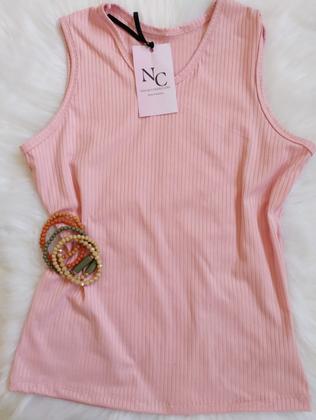 Imagem de Blusa Regata Malha Canelada