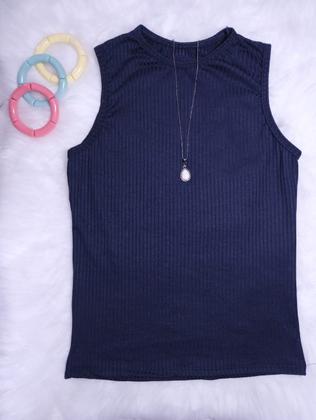 Imagem de Blusa Regata Malha Canelada