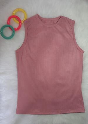 Imagem de Blusa Regata Malha Canelada