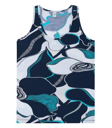 Imagem de Blusa Regata Nadador Feminina Estampada Rovitex