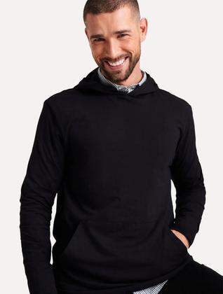 Imagem de Blusa Reserva Masculina Manga Longa Hoodie Color Preta