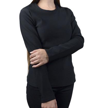 Imagem de Blusa Térmica Feminina Facinelli By Mooncity Preta - 670352
