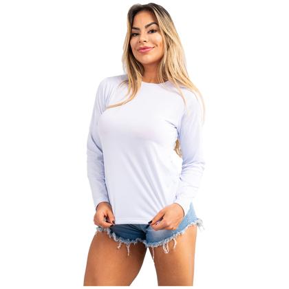 Imagem de Blusa Térmica Manga Longa Feminina Segunda Pele UV Inverno