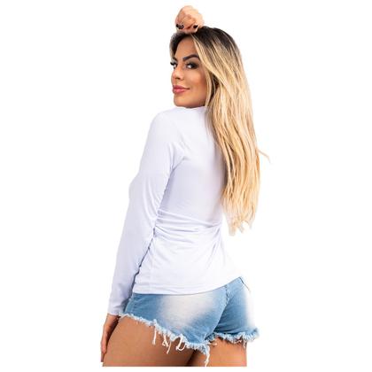 Imagem de Blusa Térmica Manga Longa Feminina Segunda Pele UV Inverno