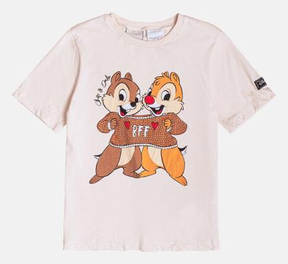 Imagem de Blusa tico e teco com strass bff momi