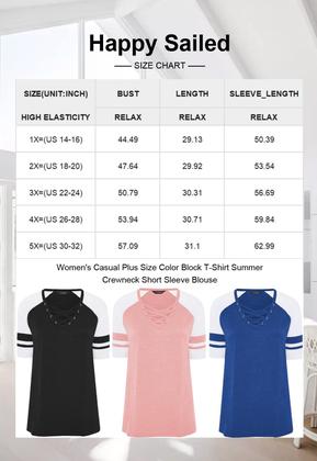 Imagem de Blusa túnica feminina Happy Sailed plus size com decote em V verde 2X