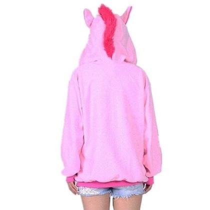 Imagem de Blusa Unicórnio Casaco Moletom Adulto E Infantil