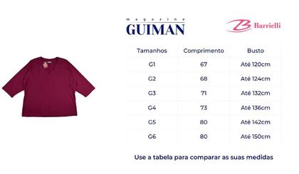 Imagem de Blusa Viscose Confort Trançado Barrielli - Elegante e Confortável
