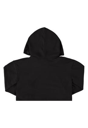 Imagem de Blusão Cropped Básico em Moletom Juvenil Gloss