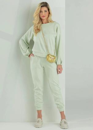 Imagem de Blusao De Moletom Cativa Peluciada com elastico na cintura