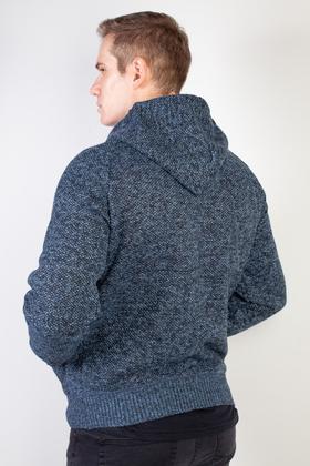 Imagem de Blusão grosso térmico masculino com capuz 90150