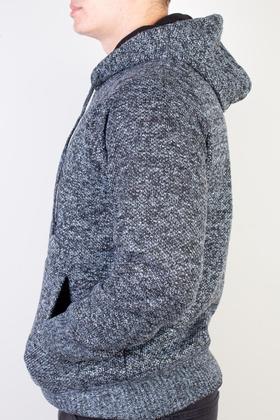 Imagem de Blusão grosso térmico masculino com capuz 90150