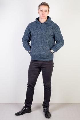 Imagem de Blusão grosso térmico masculino com capuz 90150