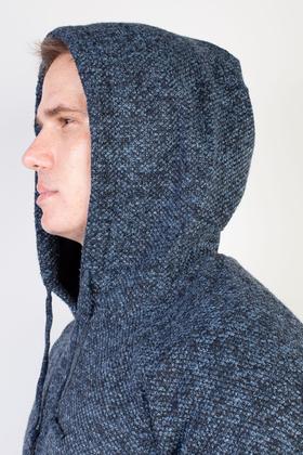 Imagem de Blusão grosso térmico masculino com capuz 90150