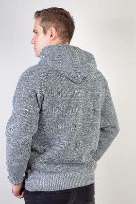 Imagem de Blusão grosso térmico masculino com capuz 90150