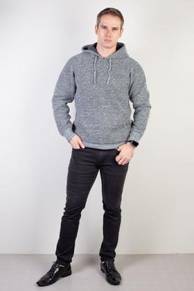 Imagem de Blusão grosso térmico masculino com capuz 90150