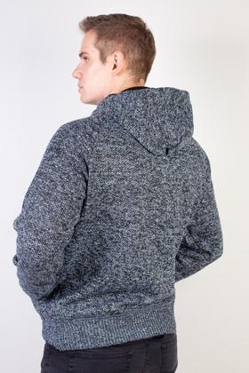 Imagem de Blusão grosso térmico masculino com capuz 90150