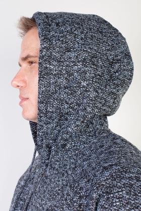 Imagem de Blusão grosso térmico masculino com capuz 90150