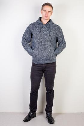 Imagem de Blusão grosso térmico masculino com capuz 90150