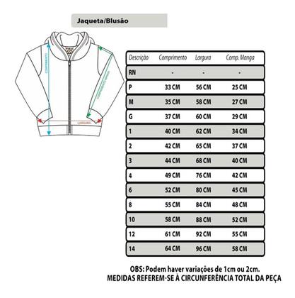 Imagem de Blusão Infantil Menino Capuz Moletom Camuflado Games Inverno