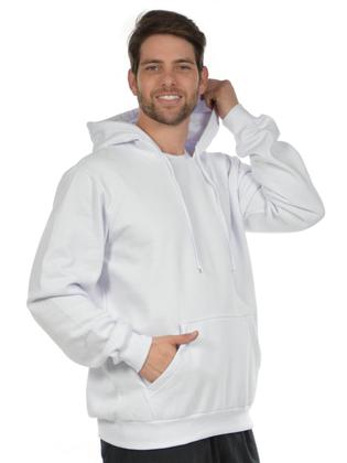 Imagem de Blusão Jovem Moletom Flanelado Básico Masculino Fenomenal
