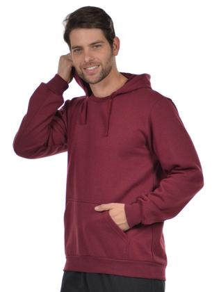 Imagem de Blusão Jovem Moletom Flanelado Básico Masculino Fenomenal