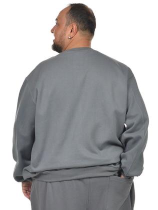 Imagem de Blusão moletom flanelado plus size masculino fenomenal