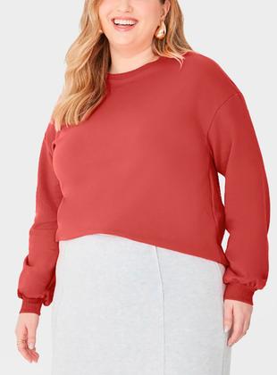 Imagem de Blusão Moletom Malwee 1000098105 Feminino Plus Size Com Stretch Flanelada T. G1/G3