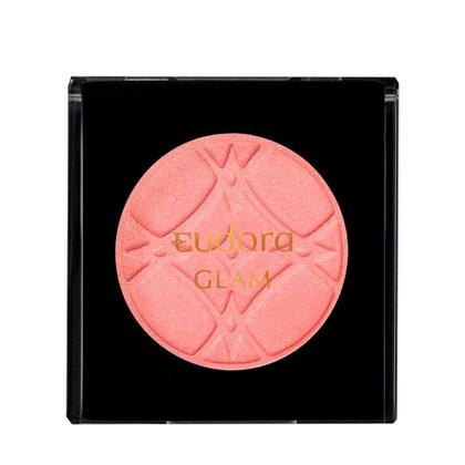 Imagem de Blush Compacto Eudora Glam Peach Bellini