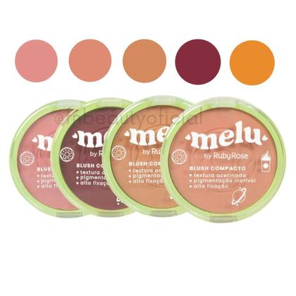 Imagem de Blush compacto melu - ruby rose