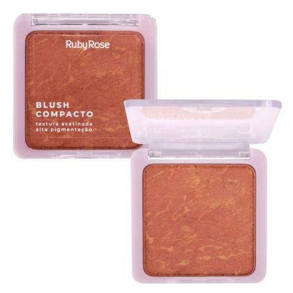 Imagem de Blush Compacto Ruby Rose Bc10 Rose Pearl 7G