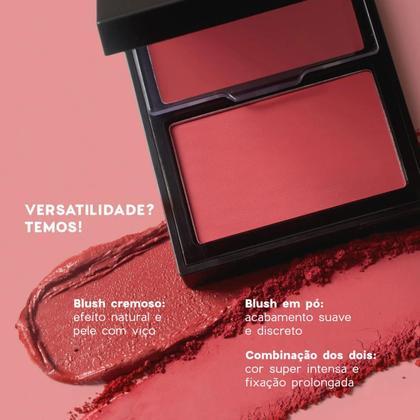 Imagem de Blush Cremoso e em Pó Oceane Duo Blush