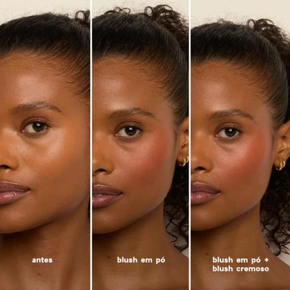 Imagem de Blush Cremoso e em Pó Oceane Duo Blush
