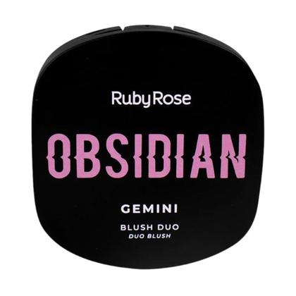 Imagem de Blush Duo Obsidian Gemini OG01 Ruby Rose