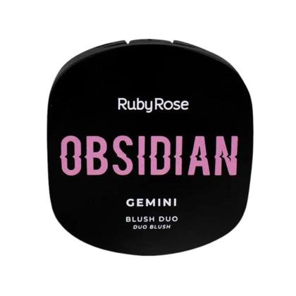 Imagem de Blush Duo Obsidian Gemini OG02 Ruby Rose