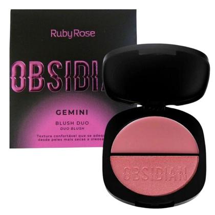 Imagem de Blush Duo Obsidian Gemini OG02 Ruby Rose