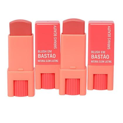 Imagem de Blush em Bastão Stick Multifuncional Blush Batom e Sombra Sarahs Beauty