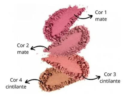 Imagem de Blush faces Fenzza Cor 03 - Maquiagem mais vendida  Durabilidade  Textura fininha super natural