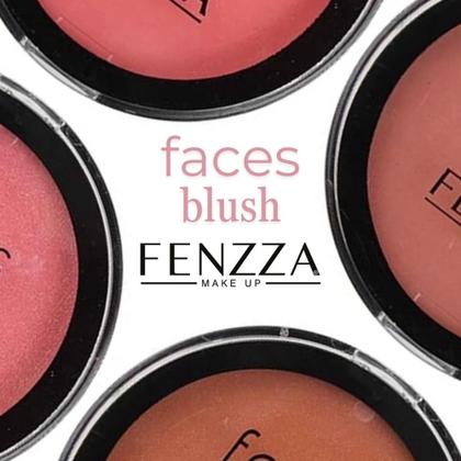 Imagem de Blush faces Fenzza Cor 03 - Maquiagem mais vendida  Durabilidade  Textura fininha