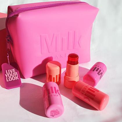 Imagem de Blush Milk Makeup Jelly Tint Lip Gelatina 3 Em 1 Blush Lip