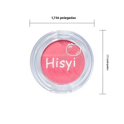 Imagem de Blush Natural Matte Nude Para Meninas HISYI Cosméticos Monocromáticos Clareadores Vitalidade
